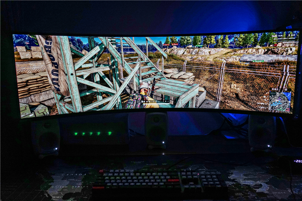 三星玄龙骑士49寸显示器测评144hz,49寸显示器曲率1500和1800