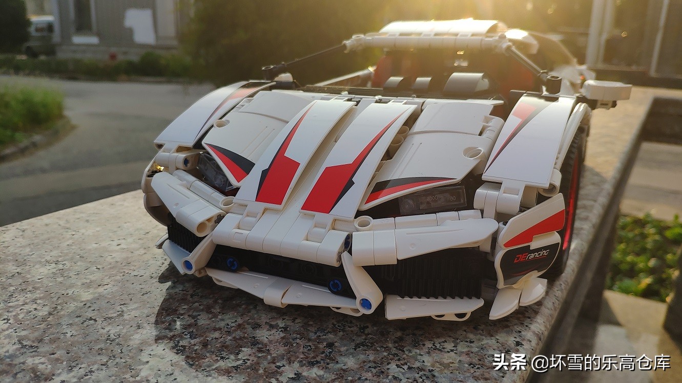 双鹰兰博基尼积木测评,积木跑车兰博基尼测评