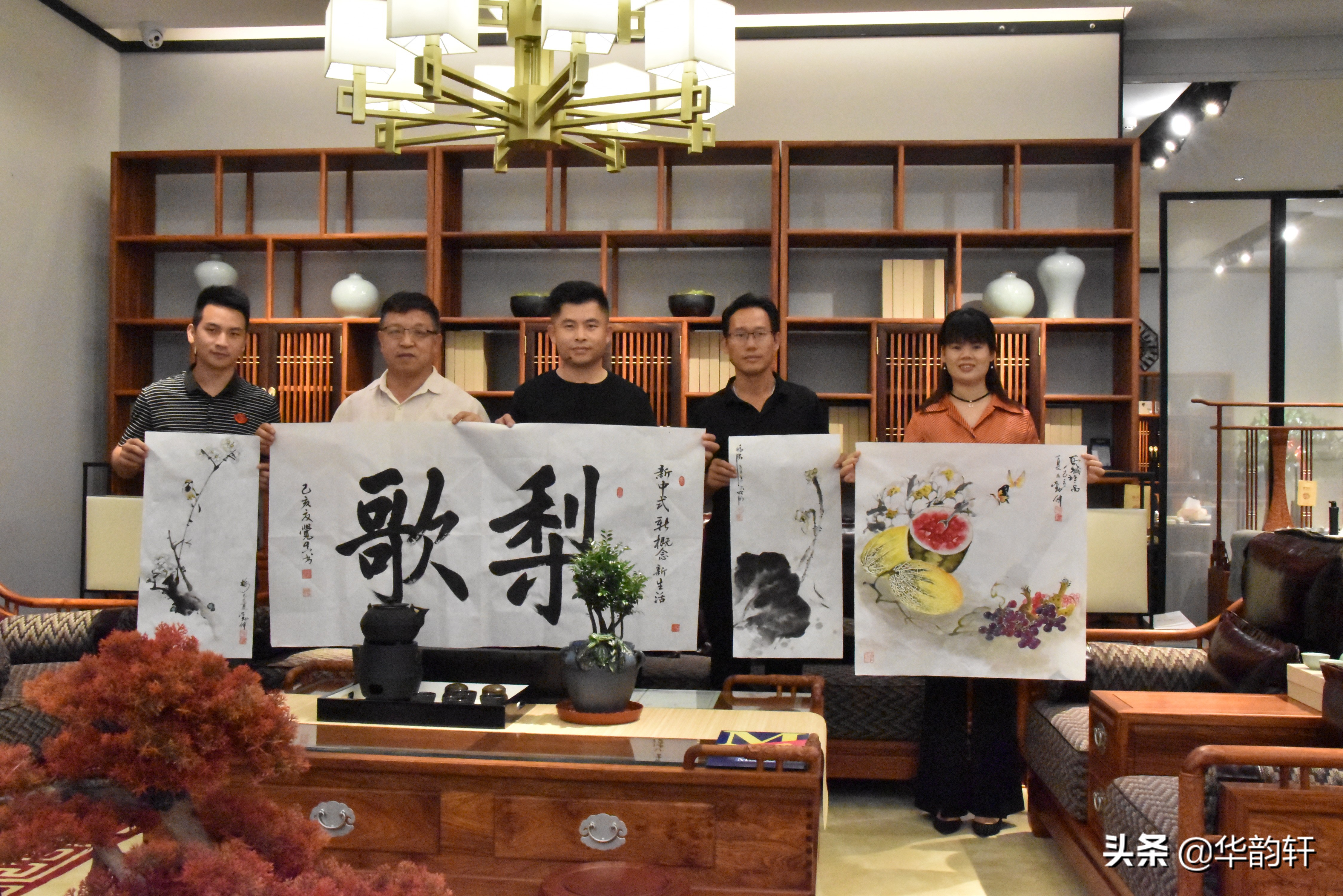 书画家周同强,书法家周同强