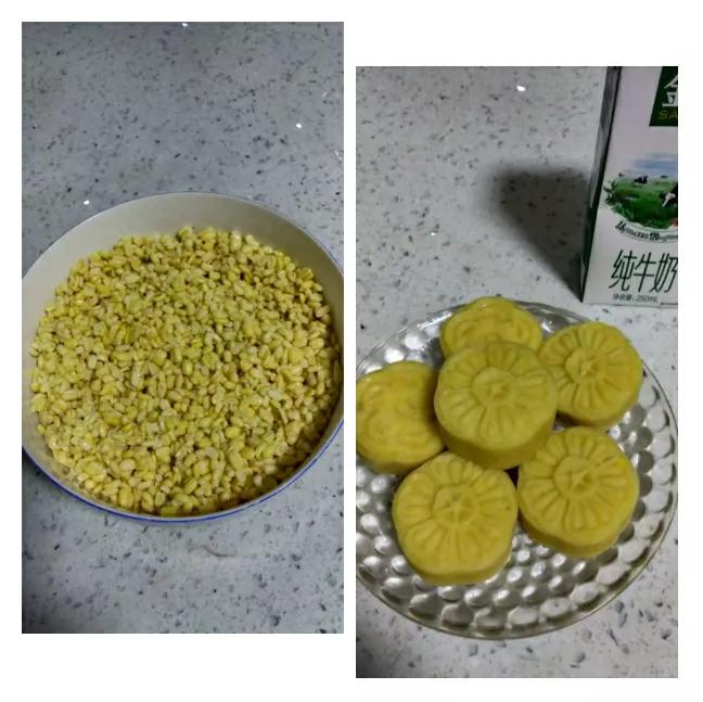 纯手工制作绿豆糕,纯手工制作绿豆糕说说