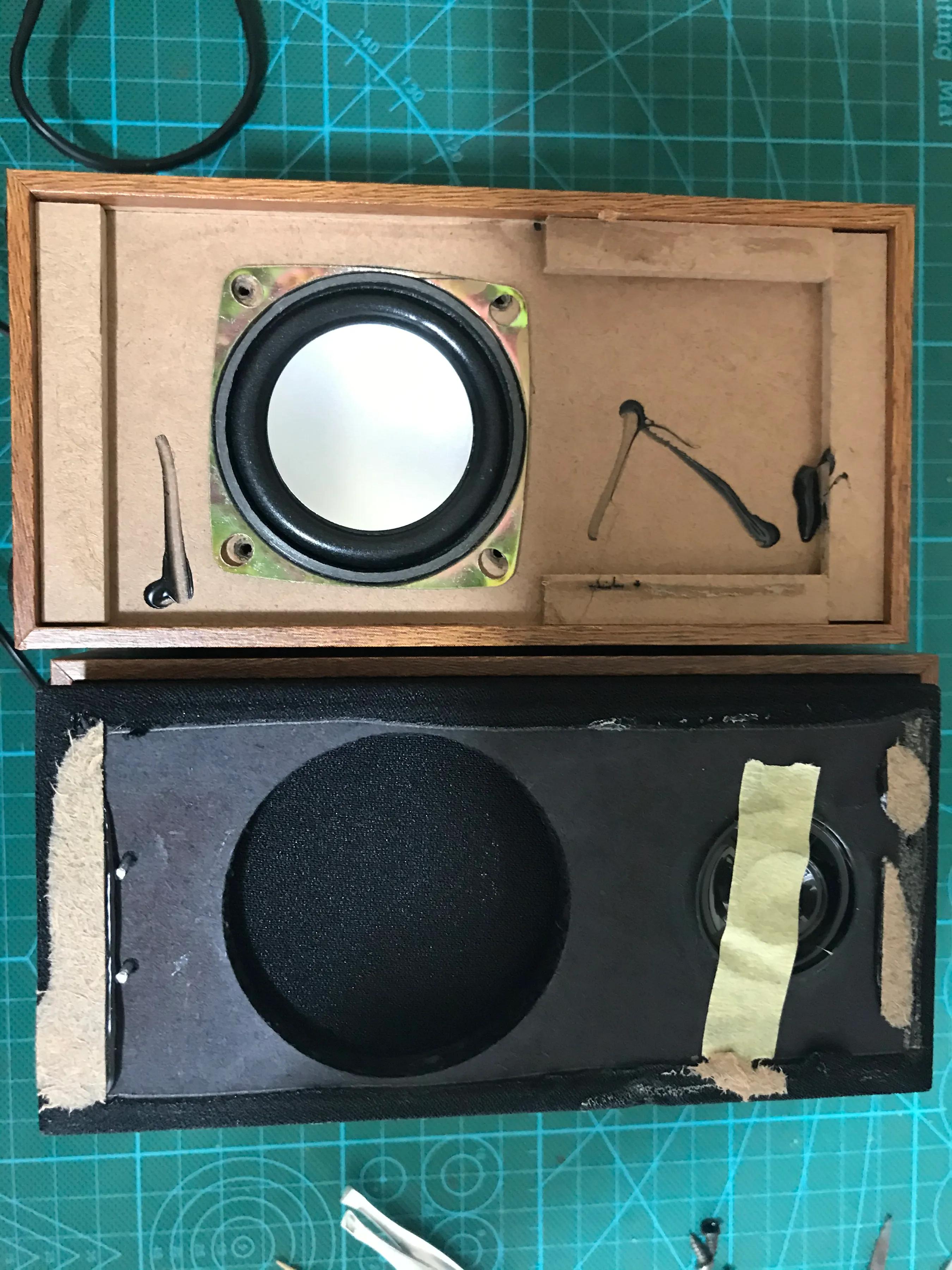 先科s10音箱拆解,先科s11木质音响拆解