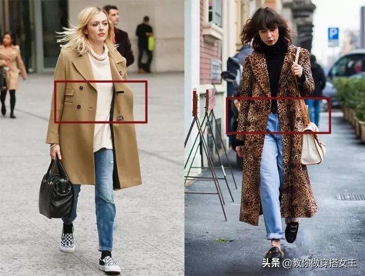 红色长大衣和黑色长大衣哪个好看,小个子穿长大衣怎么搭配好看