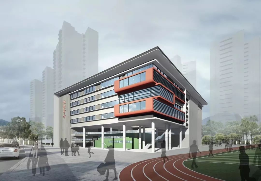 江门景贤小学和江门一中附属小学,江门江海景贤中学最新规划