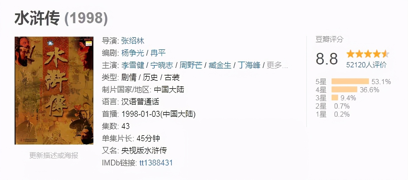 网飞要拍水浒传,网飞版水浒传