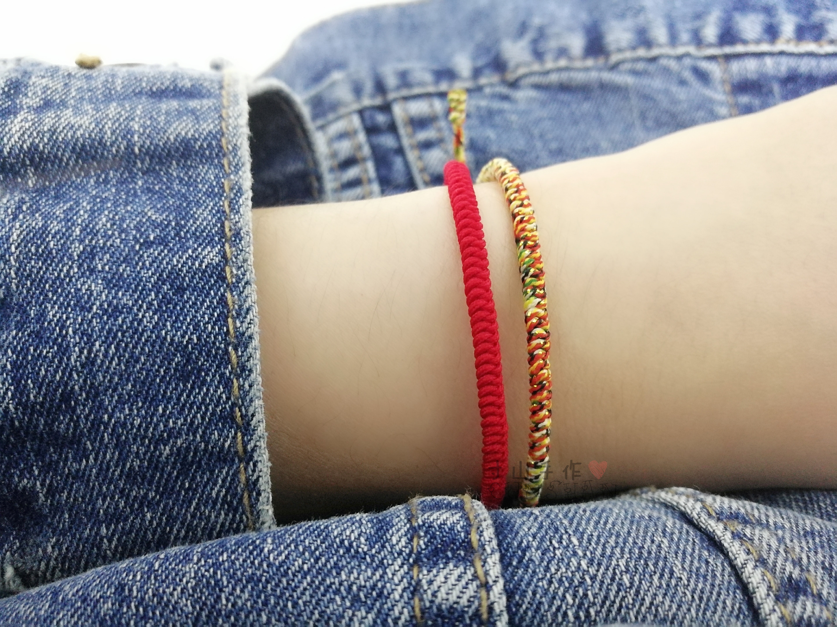 手串绳结打法中国结双线凤尾结,绳结中国结编法大全图解