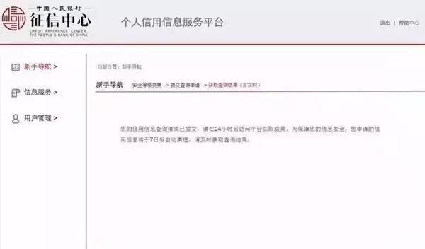 央行官网的征信报告是什么样子,央行征信中心查询的报告是详版吗