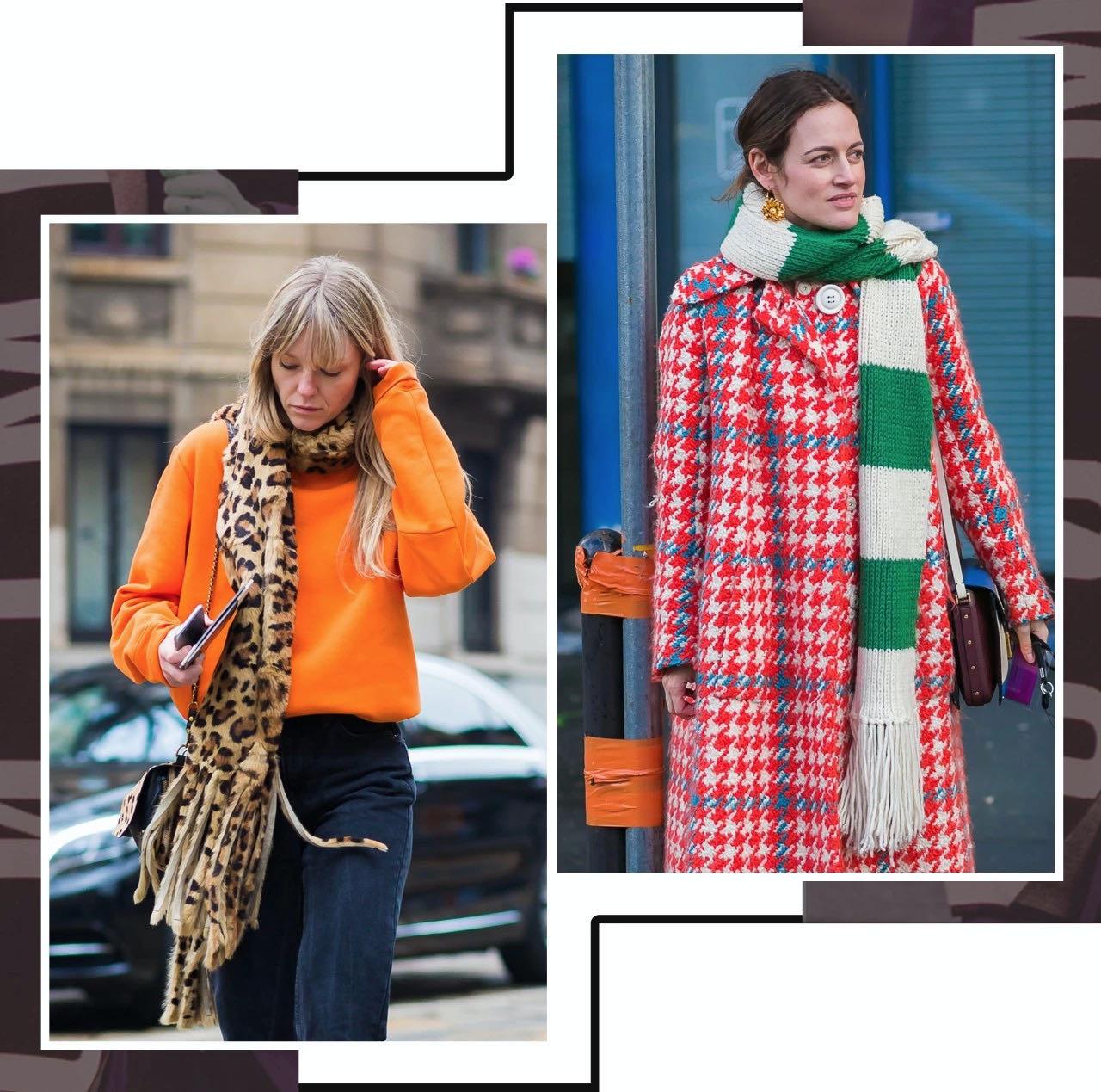 围巾怎么戴才好看？3大搭配法则5种时髦系法，一篇搞定所有问题