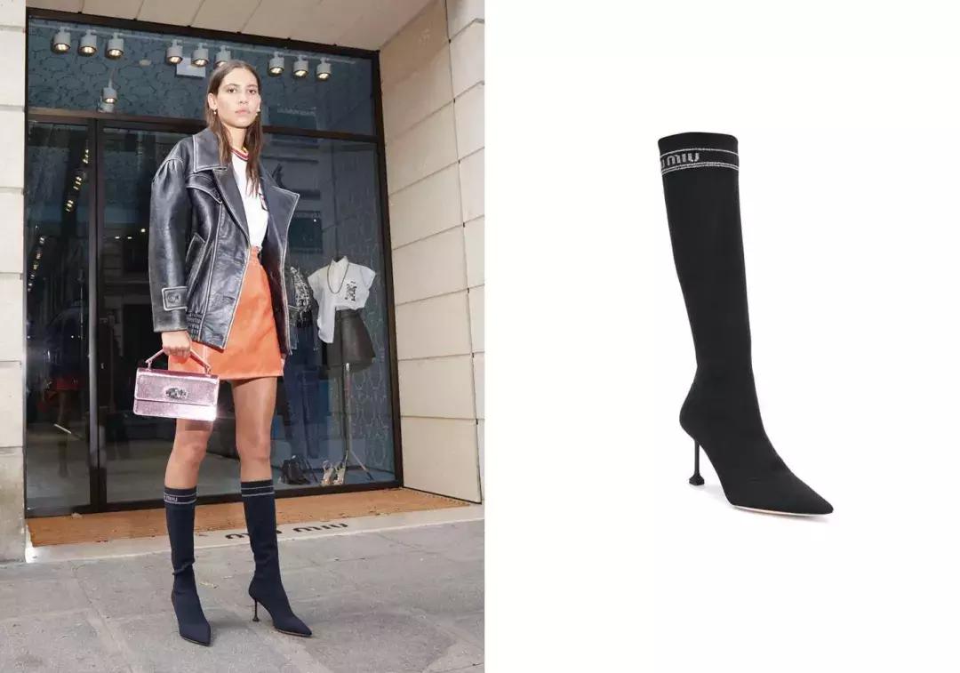 说好一起露脚踝,那些时髦精却偷偷穿上了中筒袜