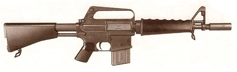 car15步枪是全自动的吗,美国产car15民用步枪