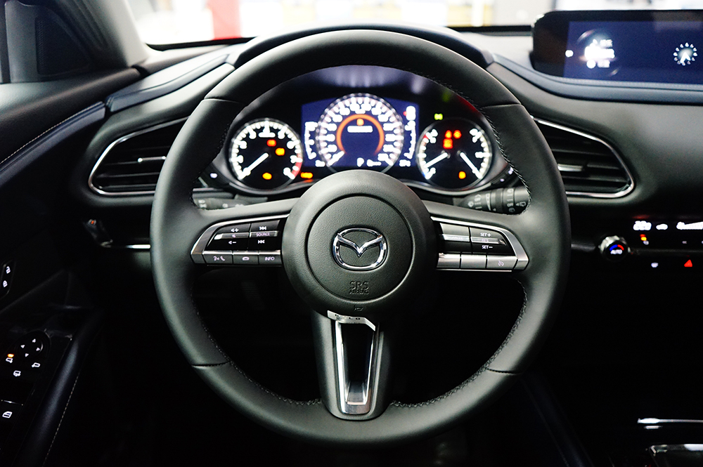 省油还得是日系车实拍马自达cx-30,深度试驾长安马自达cx-30