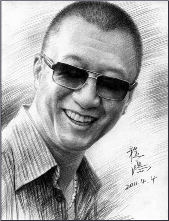 最近很火的素描人物明星,100张素描100位明星