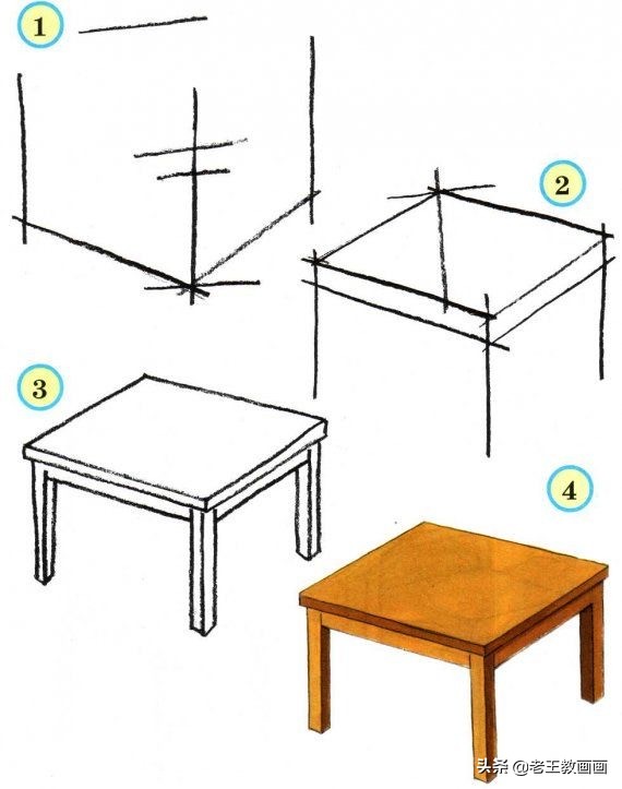 幼儿简笔画教程,金的简笔画教程