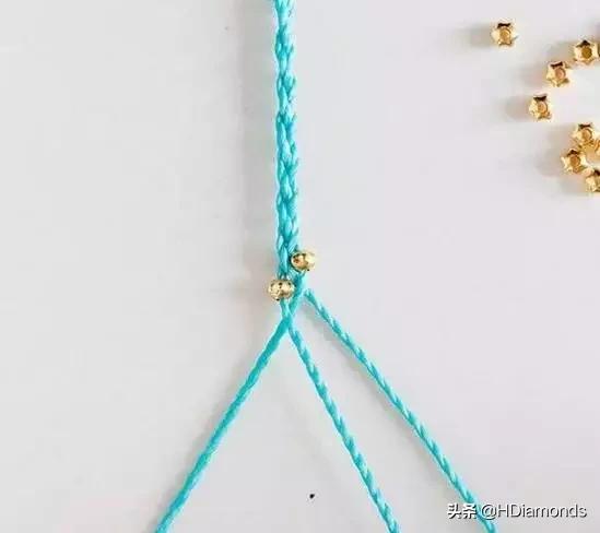 10颗转运珠手绳编法,2021转运珠手绳编法