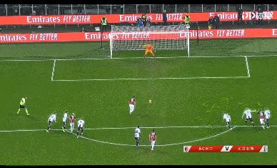 c罗帽子戏法第一脚暴力远射,博努奇评价c罗凌空抽射