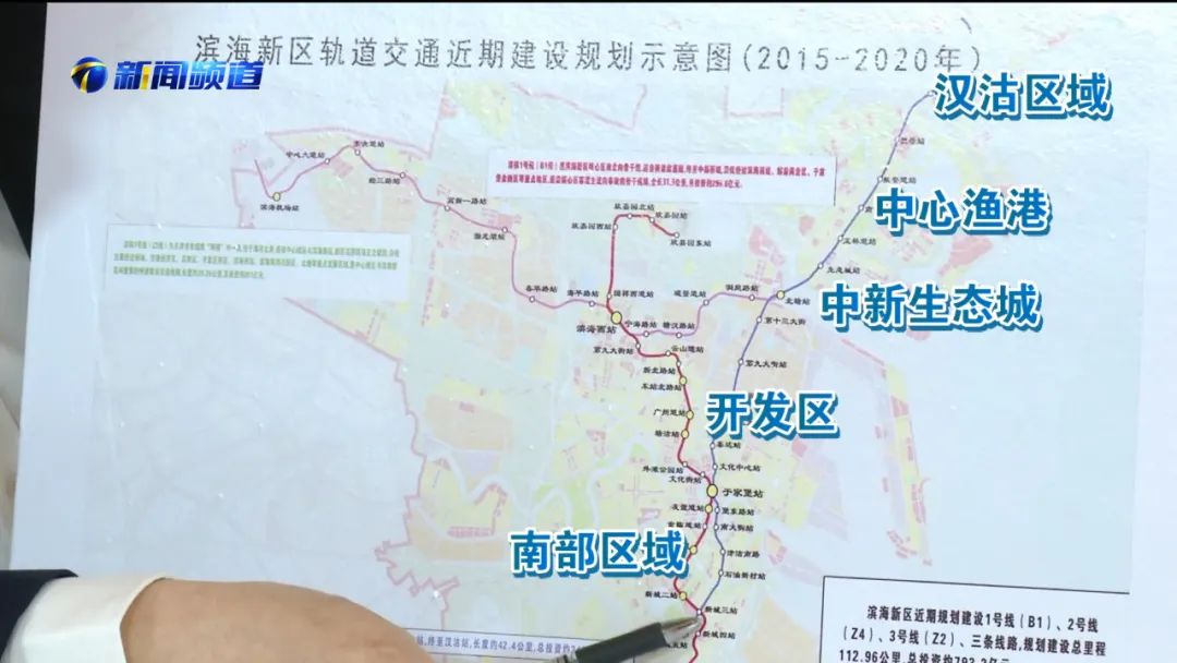 滨海新区轨道线路,滨海新区轨道交通规划