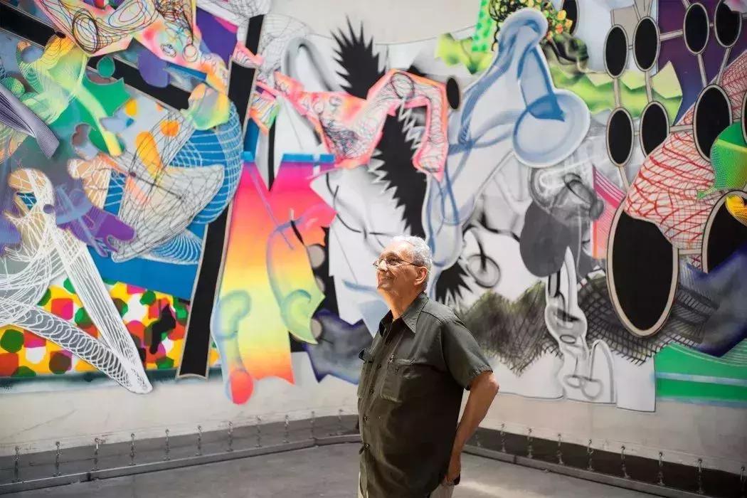 弗兰克斯特拉作品分析,弗兰克斯特拉高举旗帜