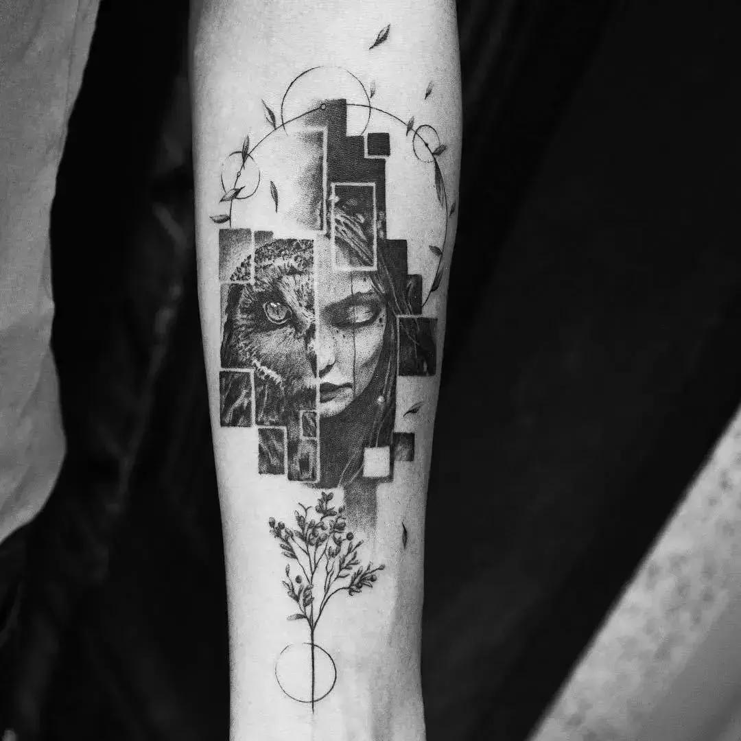 会动的纹身满背,会动的纹身是什么样子的