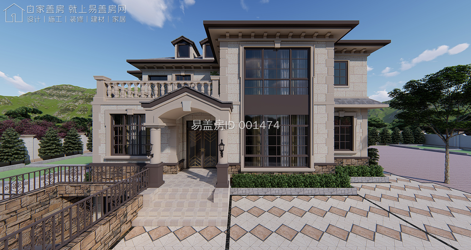 宜昌顶级乡村独栋别墅,宜昌独栋别墅效果图