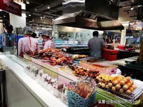 柬埔寨最大超市,柬埔寨金边日本永旺超市