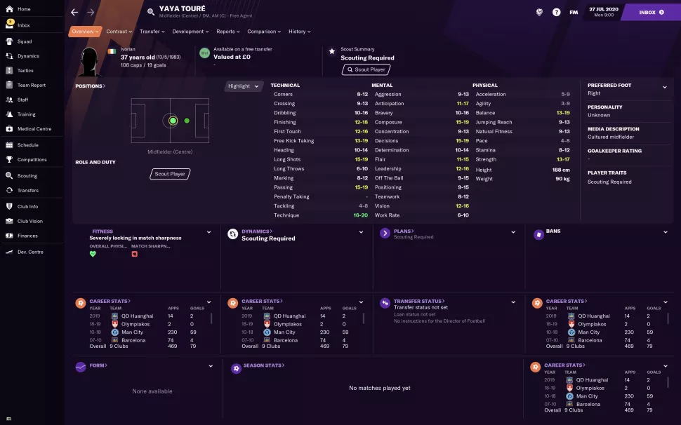 fm2021边锋和内锋哪个好,fm2021潜力球员排名