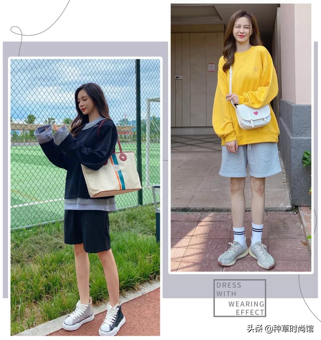 秋冬新款上新卫衣穿搭,今年秋款卫衣的流行款式