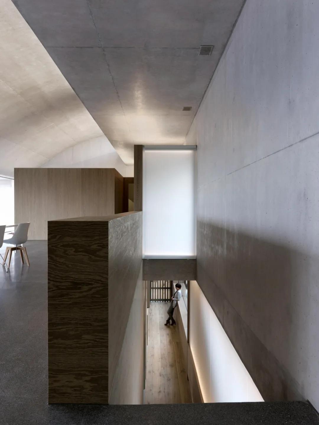 中式极简混凝土别墅设计,清水混凝土极简别墅