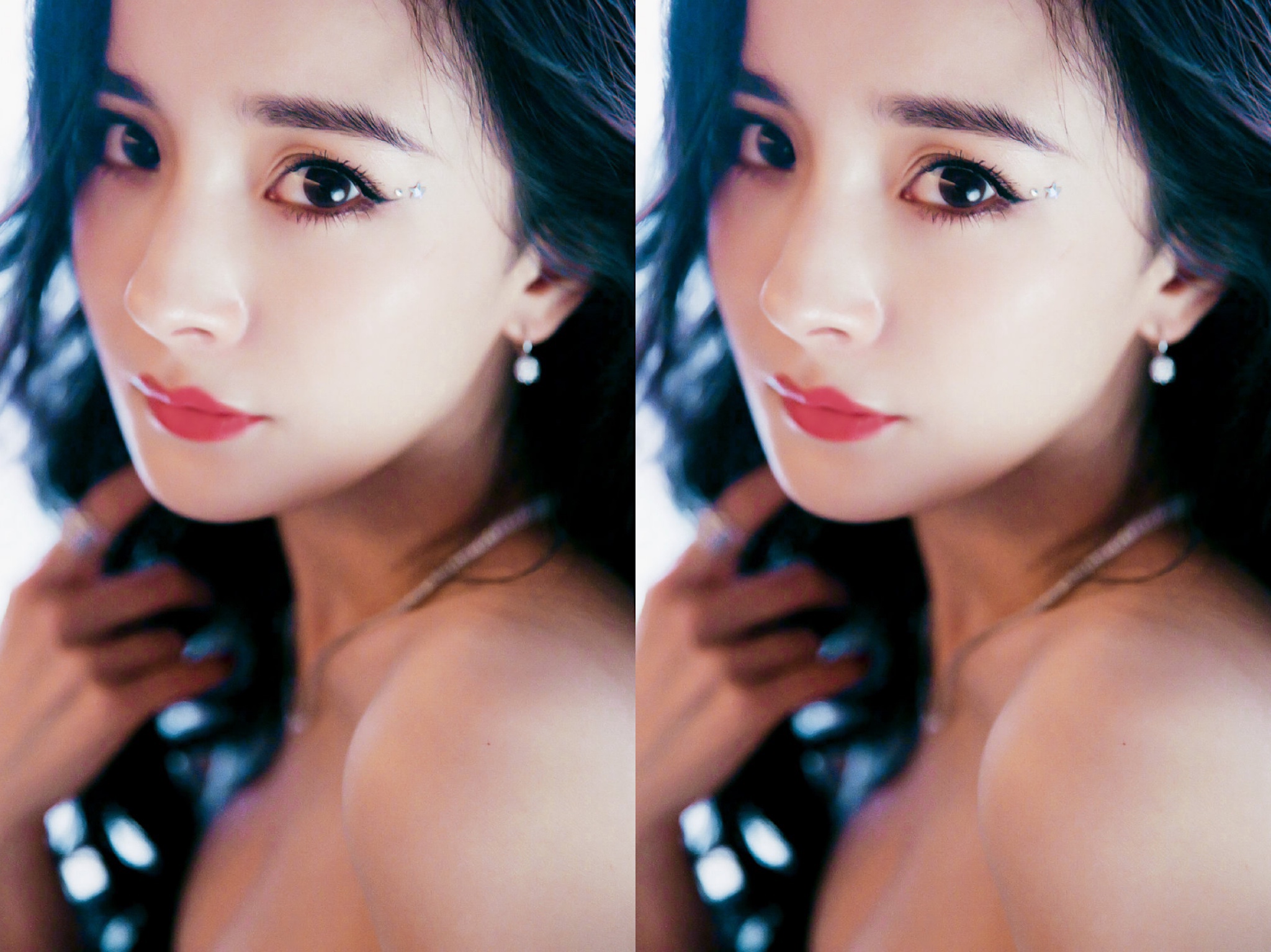 杨幂桃花眼好看吗,杨幂桃花眼还是丹凤眼