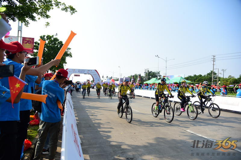 2019年环广赛(北海赛段)精彩瞬间,北海再一次受全球瞩目