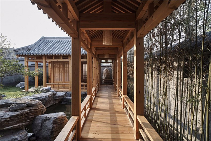 朗和怡家暖通视频,北京中式四合院别墅设计