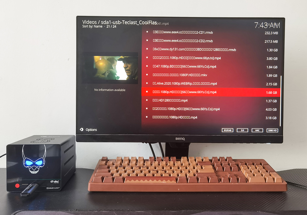 零刻电视盒评测:4G+64G发烧配置,还能扩展32T空间