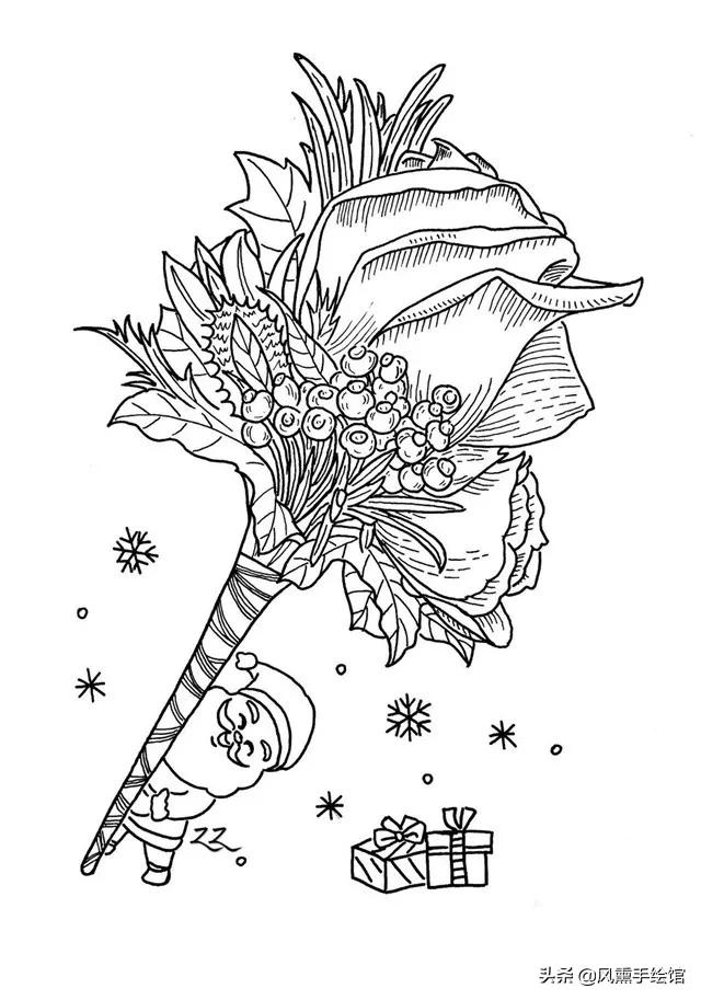 圣诞贺卡手工创意,圣诞节贺卡美术作品