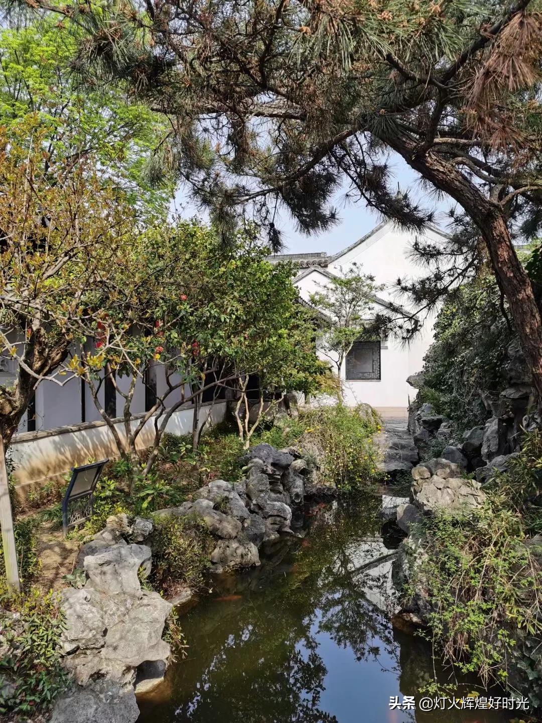 木渎古镇的园林值得一看吗,参观木渎古镇江南园林庭院