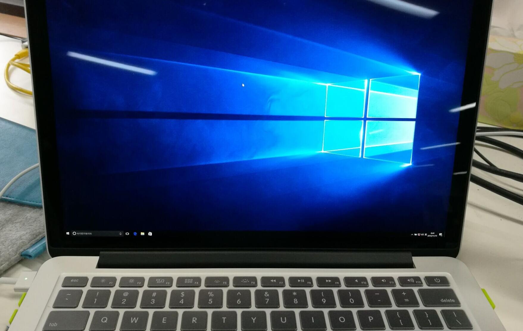 苹果macbookair安装win10,mac安装win10找不到指纹识别器