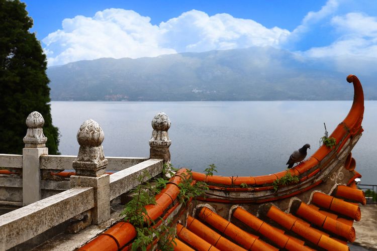 抚仙湖孤山上有什么景点,抚仙湖里的小岛