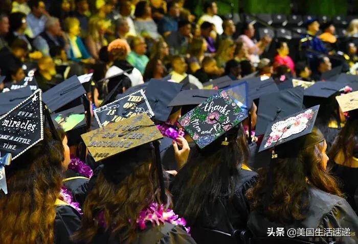 美国毕业季今年,美国中美教育差异点