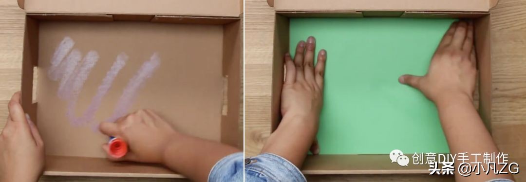 快递盒鞋盒旧物改造,快递盒改造鞋盒