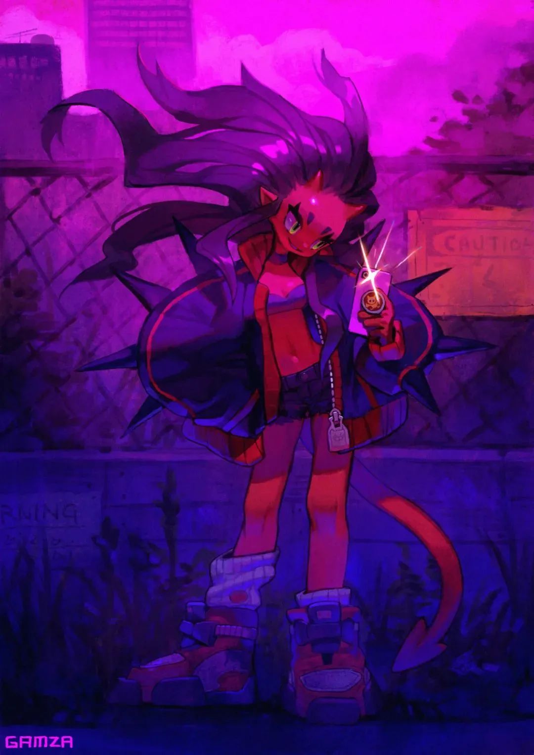 LEEMK,GAMZA/贯彻爱与真实的邪恶|插画分享