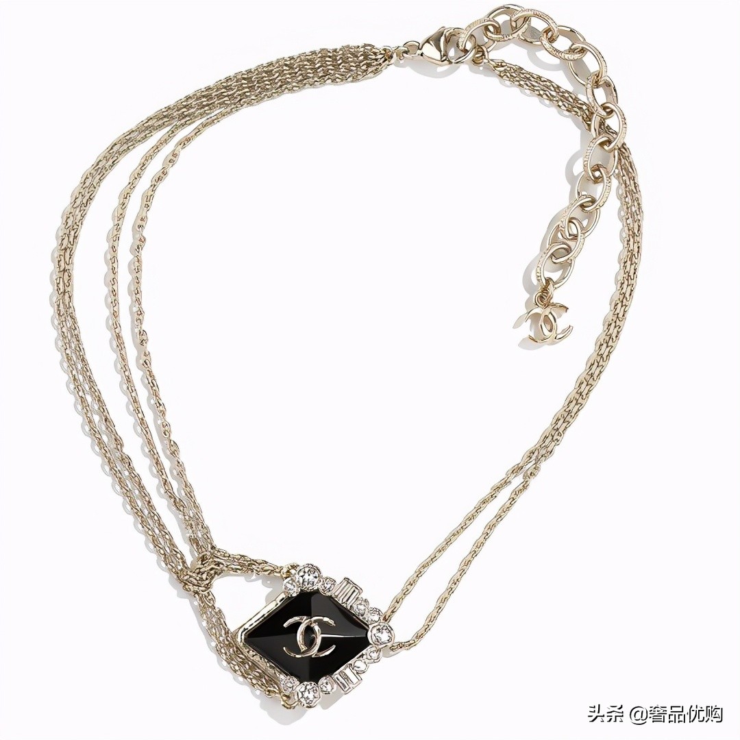 chanel首饰设计,chanel新款金色