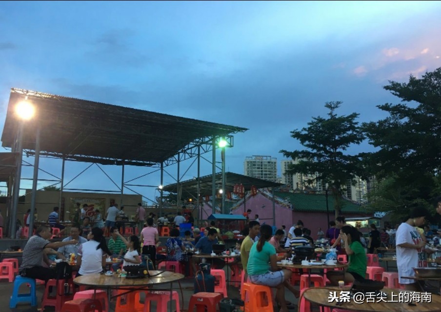海甸岛白沙门海滩美食,海口海甸岛好吃的美食推荐晚餐