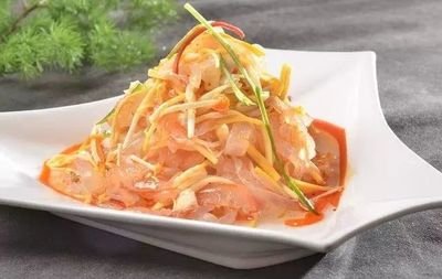 好吃的海蜇菜肴做法推荐,凉拌海蜇招牌凉菜100款