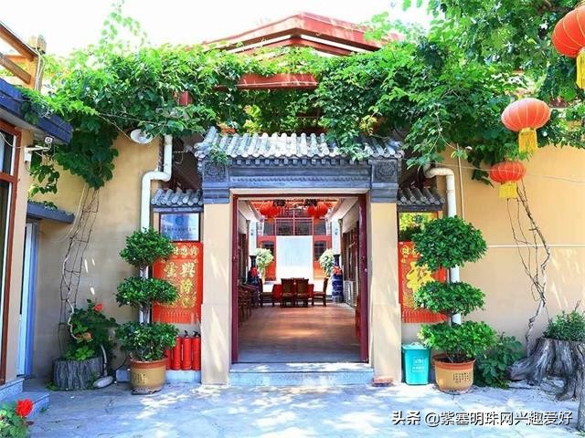 梨木台温福大院实景 (天津蓟县梨木台镇温福大院)