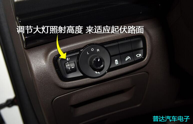 广汽传祺gs4的胎压监测按键是哪个,广汽传祺车gs4内按键功能介绍