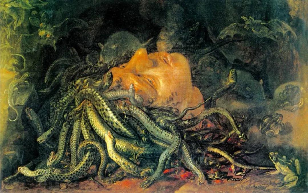 蛇发女妖美杜莎图片,蛇发女妖美杜莎cos