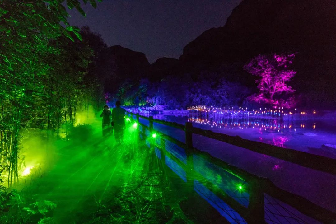 云台山夜经济景观,云台山风景区今日最新视频