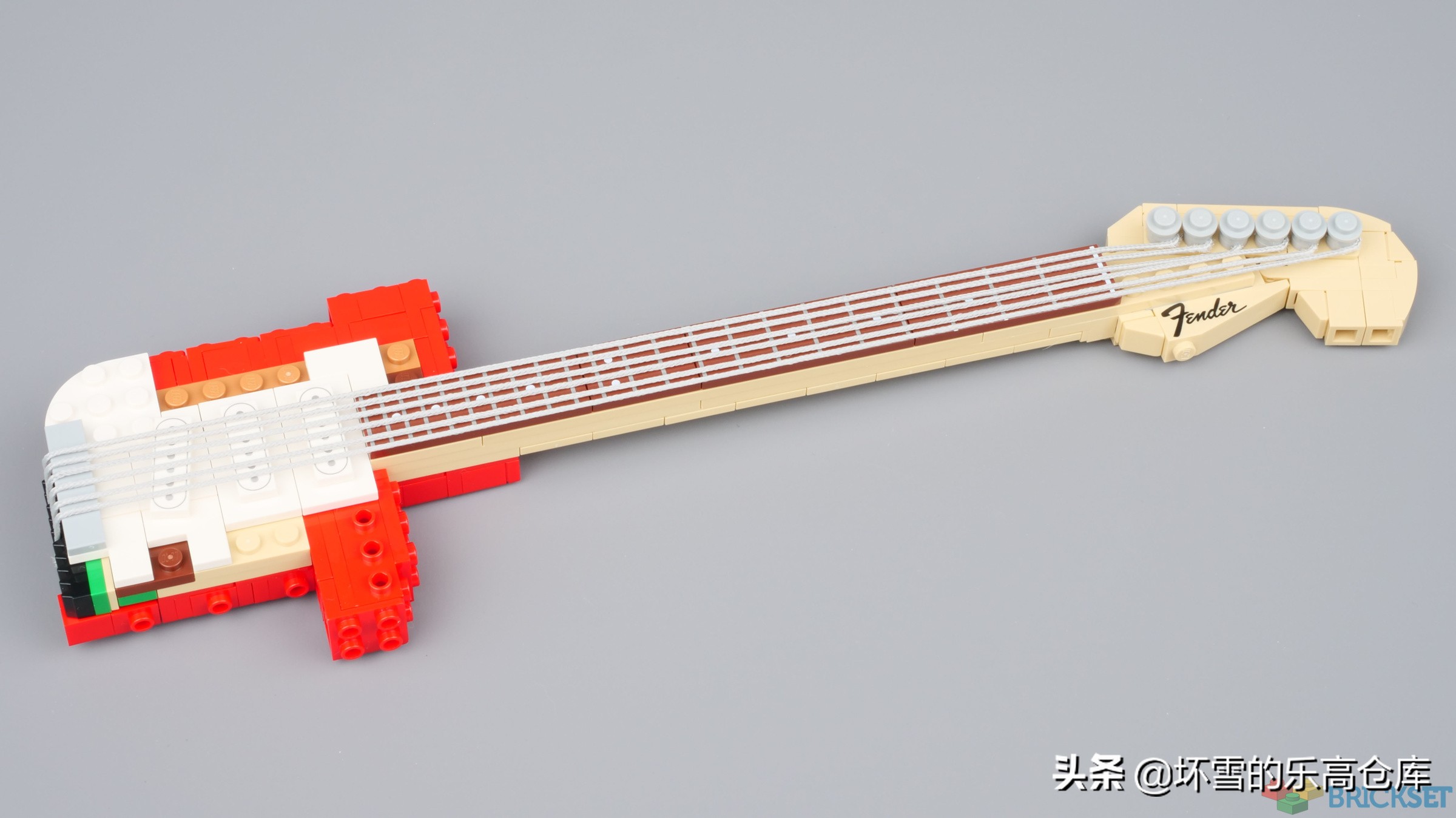 乐高芬达电吉他,乐高小颗粒吉他