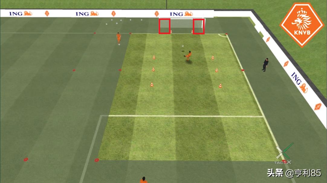 荷兰训练射门,荷兰足球启蒙教程