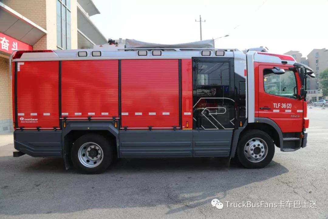 北京特色！奔驰Atego底盘的卢森宝亚AT3城市主战