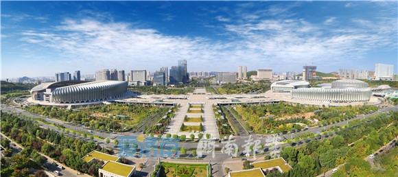 济南奥体中心东荷西柳都是什么,济南奥体中心详细位置