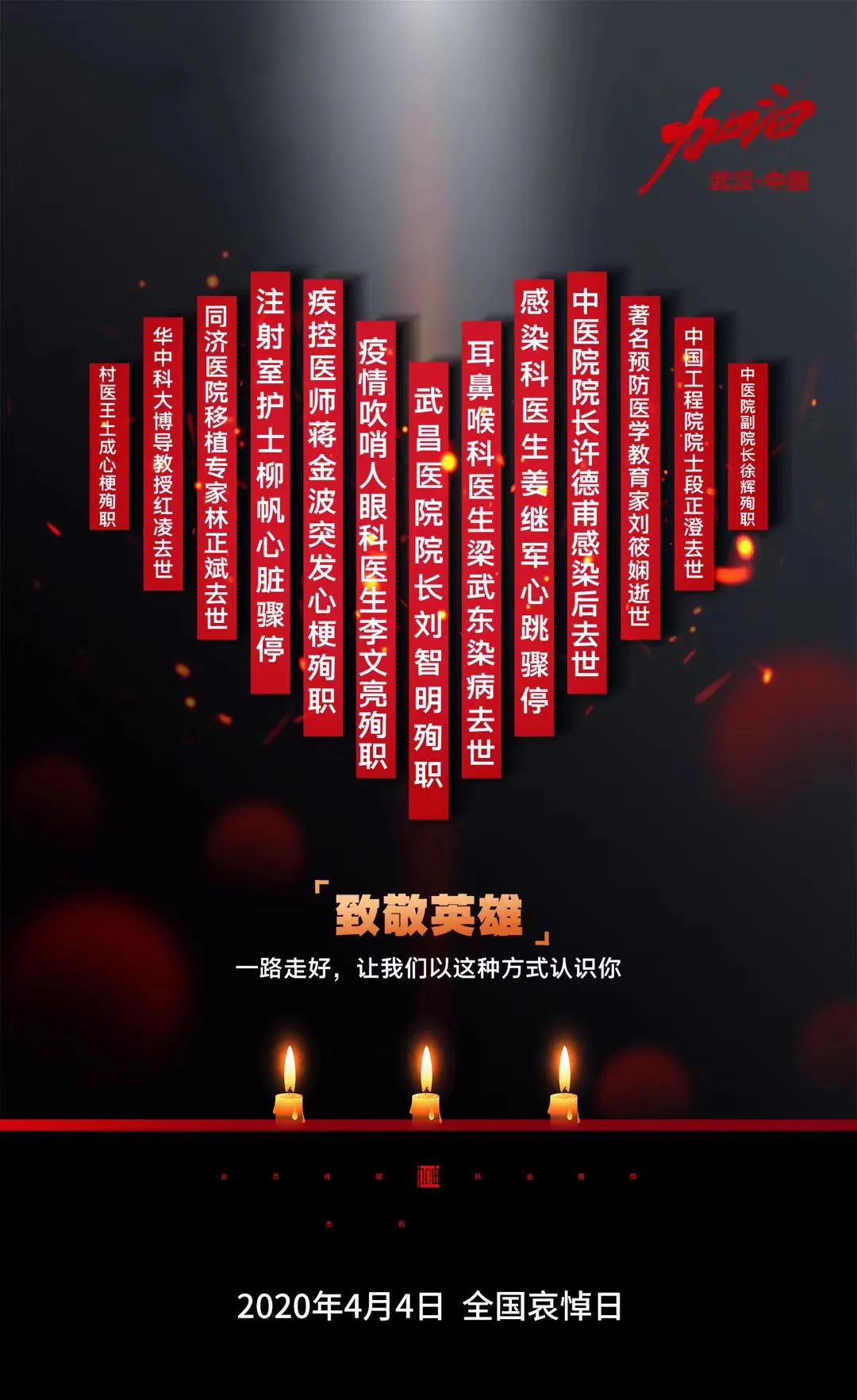 全国哀悼日逝世人员名单,沉痛哀悼逝者安息英雄一路走好