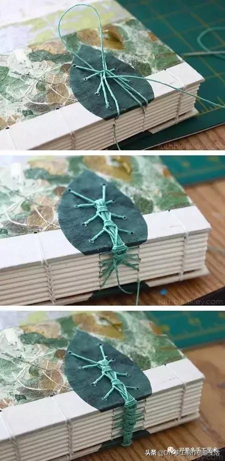 手工刺绣写字本,手工制作刺绣记录本